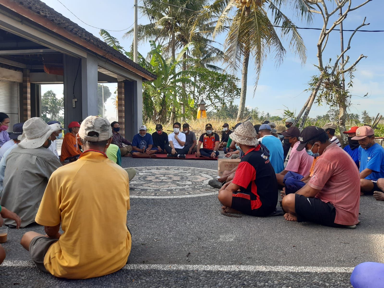 podiumnews.com-Adi Arnawa Tinjau Kondisi Subak Selasih Desa Sedang